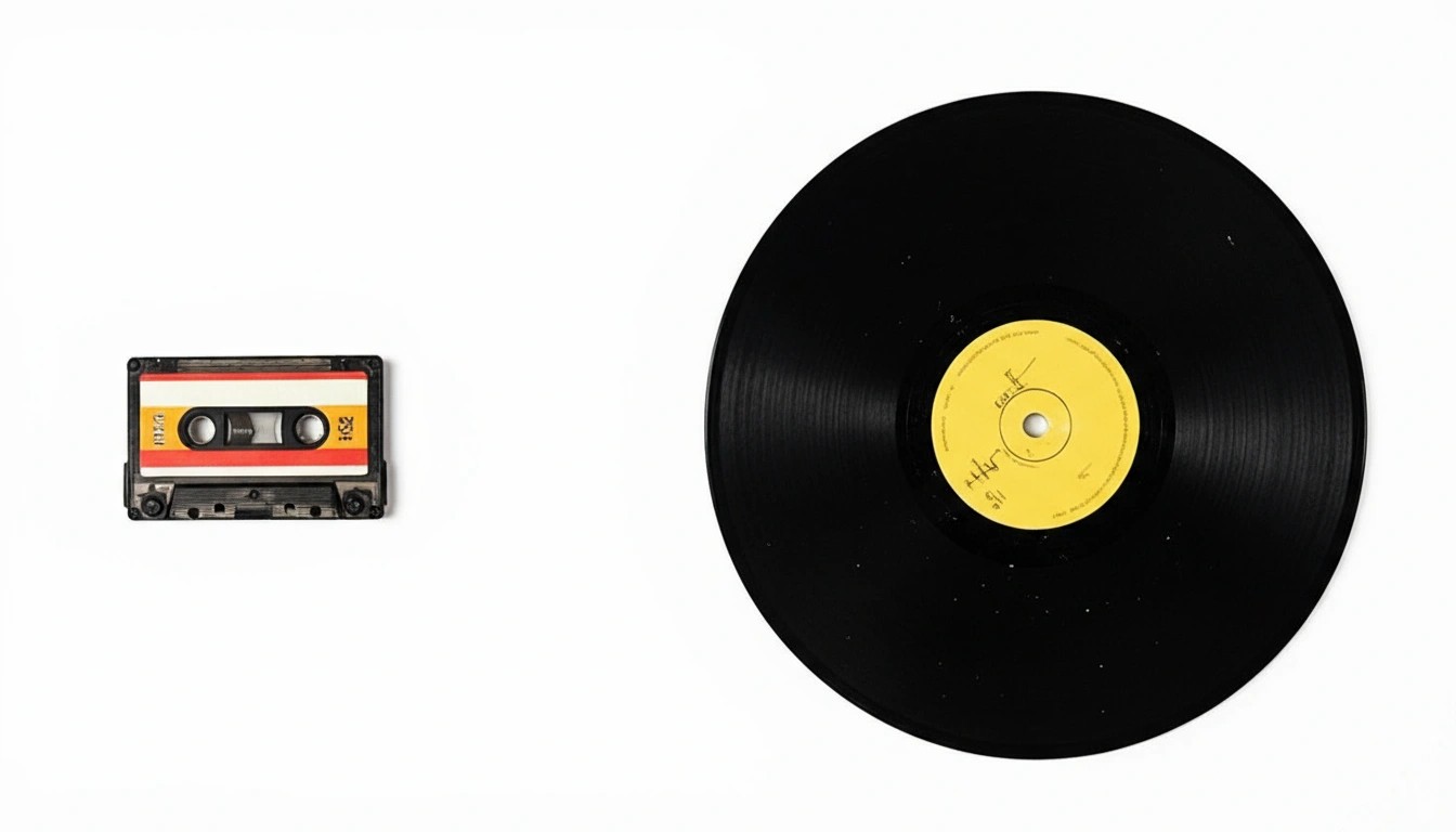 Vinyl and Cassette